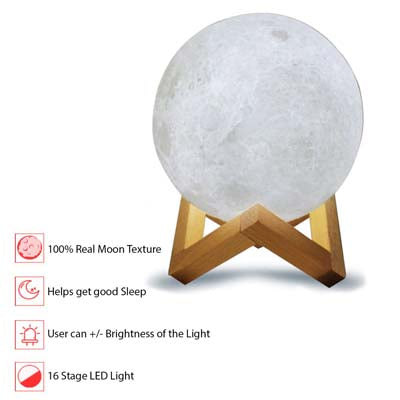 3D Moon Lamp for Gifts
