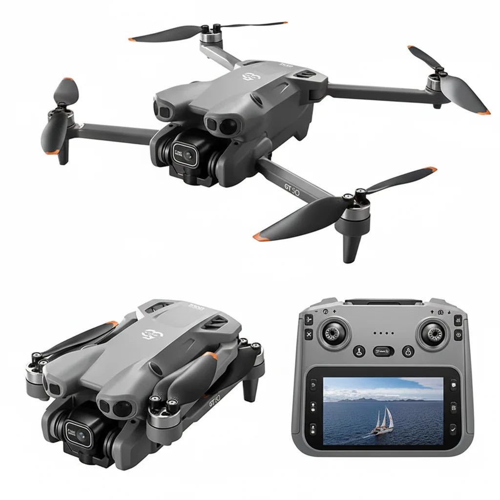 GT50 Drone | Dual Camera | Dual Camera | In-Display Remote