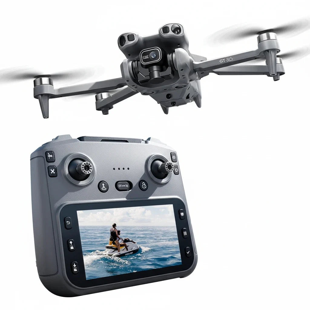 GT50 Drone | Dual Camera | Dual Camera | In-Display Remote