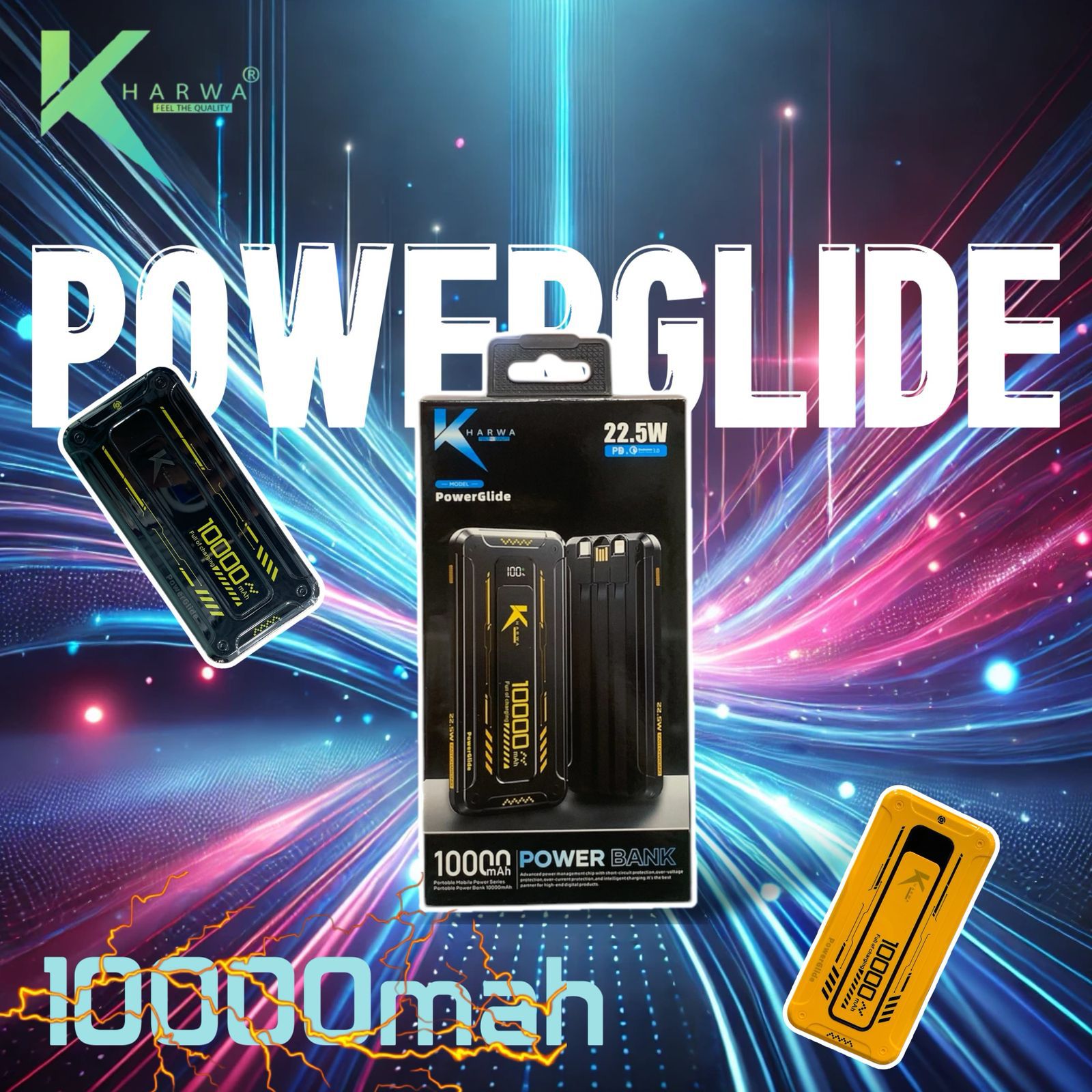 22.5w Fast Charging Support Power Bank (6 Months Warranty)