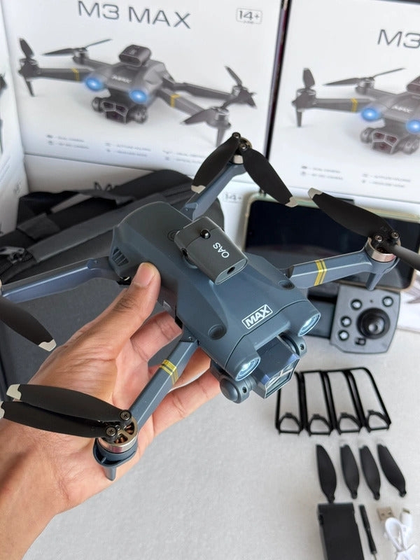 M3 Max Drone Dual Camera | Dual Battery | Brushless Motor
