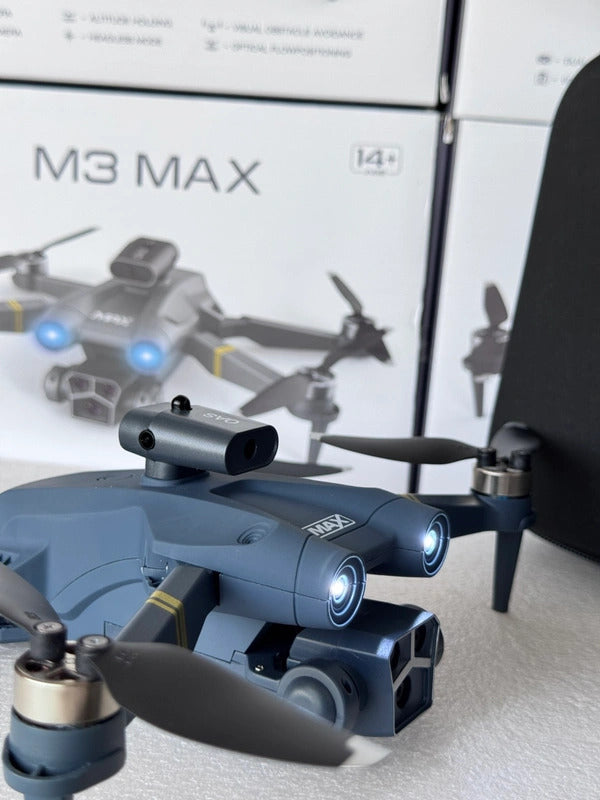 M3 Max Drone Dual Camera | Dual Battery | Brushless Motor