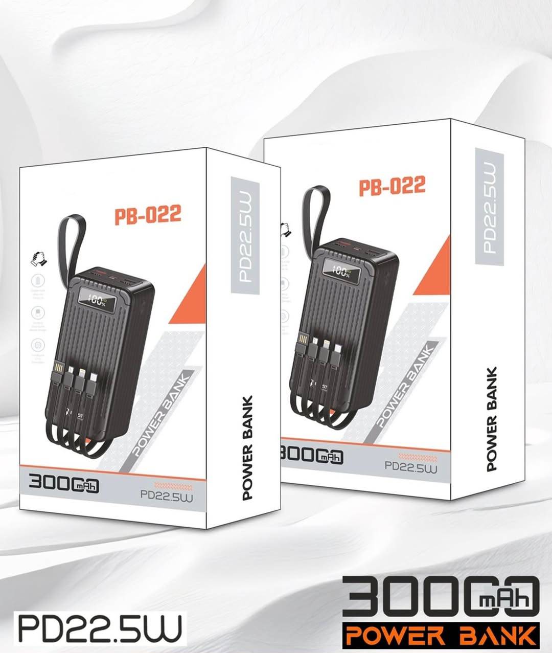 22.5w Fast Charging Support Power Bank (6 Months Warranty)