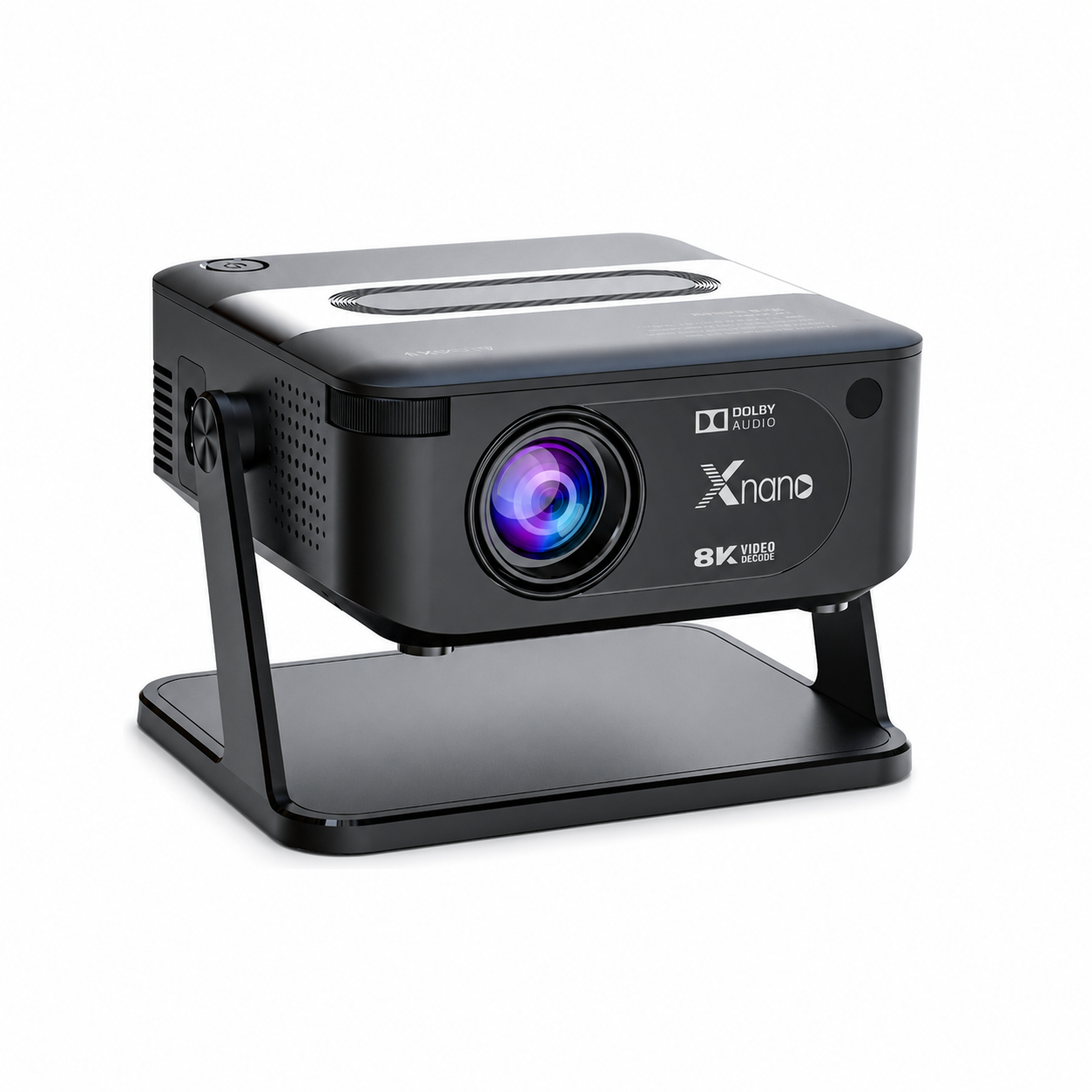 Xnano Premium Smart Projector 6 Months Warranty | 200 Inch Display | Auto Keystone | Screen Cast